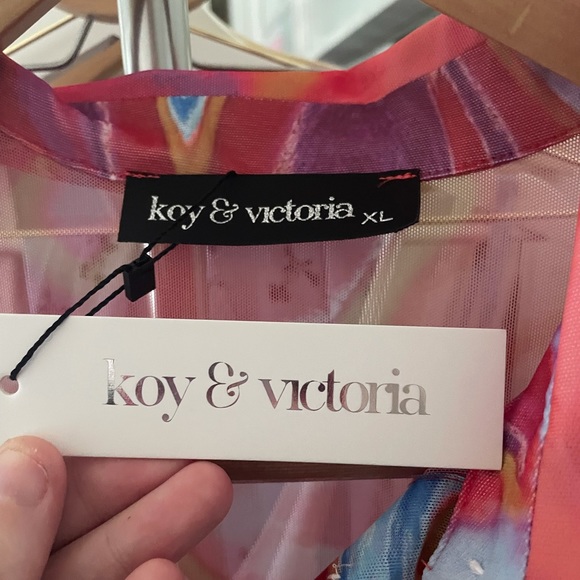 koy and victoria printed dress - Picture 3 of 3